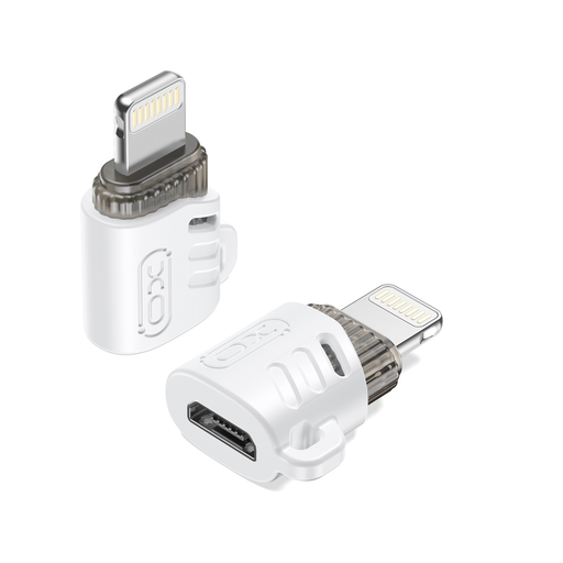 XO adapter NB256F microUSB - Lightning fehér