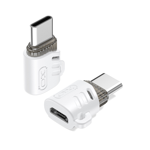 XO adapter NB256G microUSB - USB-C fehér