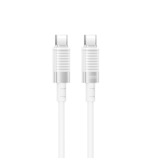 XO kábel NB-Q282B PD USB-C - USB-C 1,0m 60W fehér