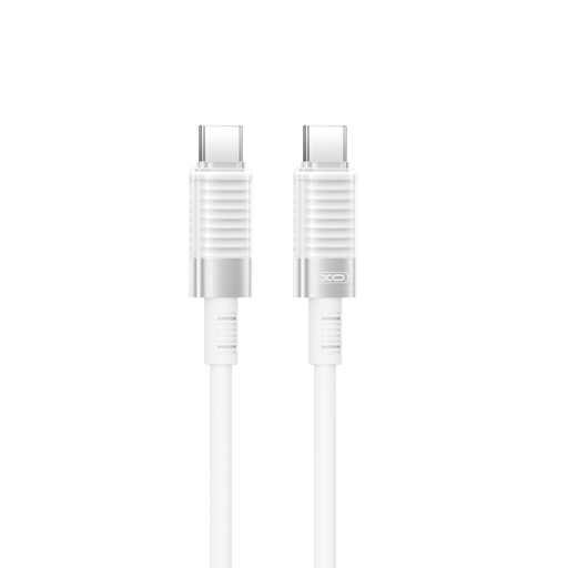 XO kábel NB-Q282B PD USB-C - USB-C 1,0m 60W fehér