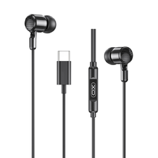 XO vezetékes fülhallgató EP81 USB-C fekete