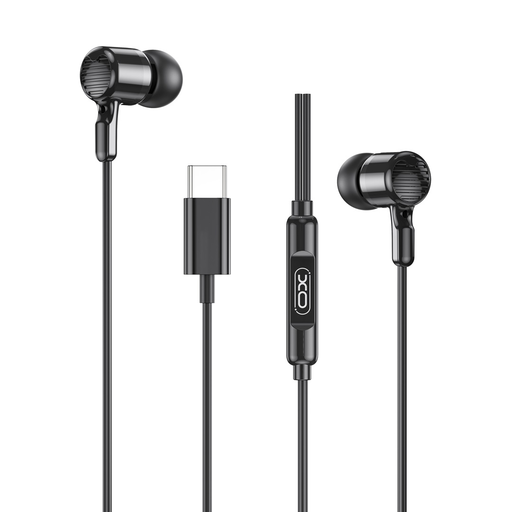 XO vezetékes fülhallgató EP81 USB-C fekete