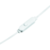 Hama EAR3005W 3.5 mm jack vezetékes fülhallgató mikrofonnal fehér - 0. kép
