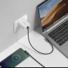 Ugreen USB Type-C / USB Type-C kábel döntött fejjel PD FCP 3A 1m szürke(70529 US323) - 0. kép