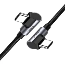 Ugreen USB Type-C / USB Type-C kábel döntött fejjel PD FCP 3A 1m szürke(70529 US323)