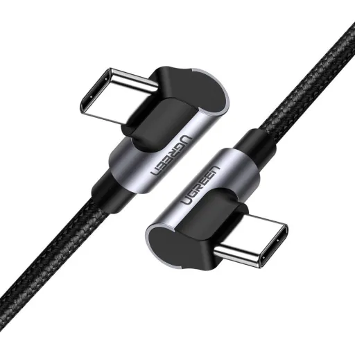 Ugreen USB Type-C / USB Type-C kábel döntött fejjel PD FCP 3A 1m szürke(70529 US323)