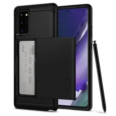 Spigen Slim Armor CS tok Samsung Note 20 fekete színben