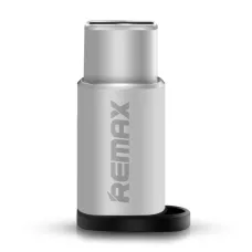 Remax Micro USB/ USB Type-C adapter ezüst (RA-USB1)