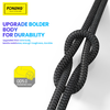 Foneng Kábel X82 - USB to Type C - 3A 1 méter fekete - 0. kép