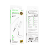 Borofone Kábel BL21 Lemon - Type C - jack 3,5mm - 1 méter fehér - 3. kép