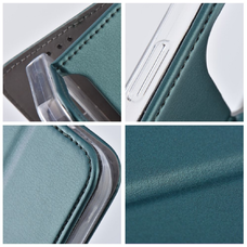 Smart Magneto fliptok Realme Note 60 sötétzöld tok