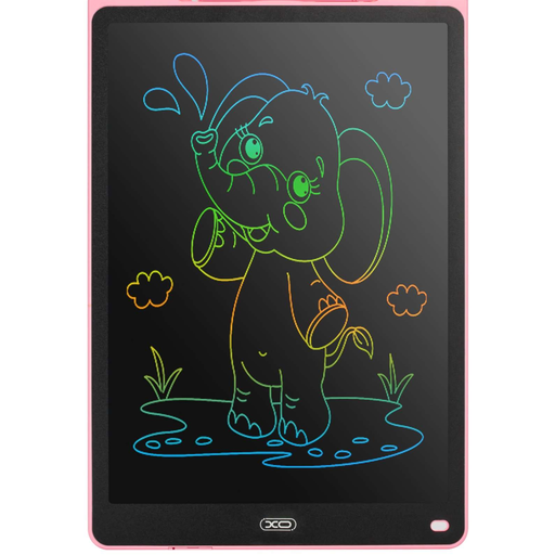 XO írótabletta LCD V02 16'' rózsaszín