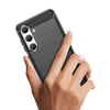 Carbon tok Samsung Galaxy S24 Flexible Silicone Carbon tok - Fekete - 2. kép