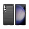 Carbon tok Samsung Galaxy S24 Flexible Silicone Carbon tok - Fekete - 4. kép