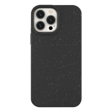 Eco Case tok iPhone 14 Plus-hoz, lebomló szilikon borítás, fekete tok