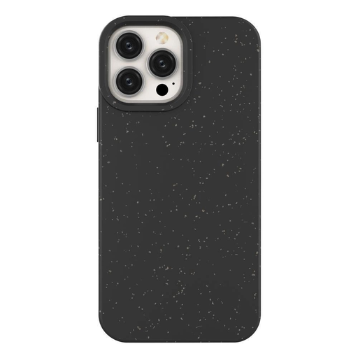 Eco Case tok iPhone 14 Plus-hoz, lebomló szilikon borítás, fekete tok Eco Case tok iPhone 14 Plus-hoz, lebomló szilikon borítás, fekete tok