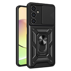Hybrid Armor Camshield tok Samsung Galaxy M54-hez kameravédővel - fekete
