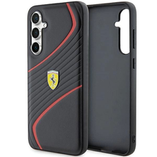 Ferrari Twist Metal Logo tok Samsung Galaxy S23 FE - fekete