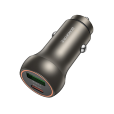 Borofone autós töltő BZ32B Fresh - USB + Type C - QC 3.0 PD 48W arany
