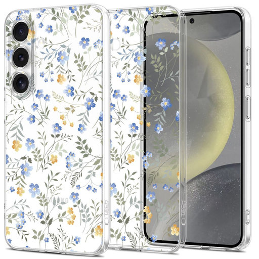 Tech-protect Flexair Galaxy S25 Spring Flowers tok Tech-protect Flexair Galaxy S25 Spring Flowers tok
