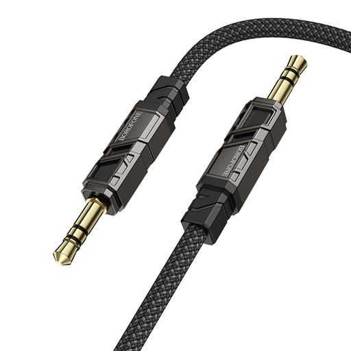 Borofone Cable BL22 Dignity - jack 3,5mm - jack 3,5mm - 1 méter fekete