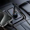 Borofone Autós töltő BZ32A Fresh - USB + Type C - QC 3.0 PD 30W Type C to Type C kábellel arany - 2. kép