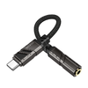 Borofone Adapter BV23 Méltóság - Type C az jack 3,5mm - fekete - 0. kép
