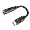 Borofone Adapter BV23 Méltóság - Type C az jack 3,5mm - fekete - 1. kép