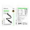 Borofone Adapter BV23 Méltóság - Type C az jack 3,5mm - fekete - 3. kép