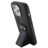 BMW Grip Stand Smooth & Perforated tok iPhone 15 Pro Max - fekete - 0. kép