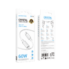 Borofone Cable BX112 Lemon - Type C to Type C - PD 60W 1 méter fehér - 2. kép