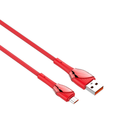 LDNIO LS662 USB - Micro USB 2m, 30W kábel (Piros)