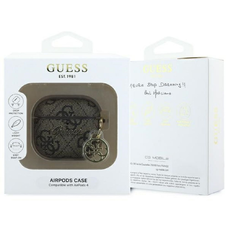GUESS tok APPLE AirPods 4 GUA4G4GSMW (PU 4G W / Charm) barna