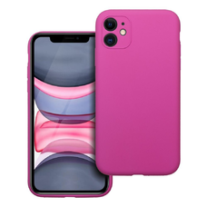 SILICONE 2mm tok iPhone 11-hez rózsaszín
