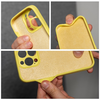 Case SILICONE 2mm tok iPhone 13 lemon - 1. kép