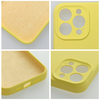 Case SILICONE 2mm tok iPhone 13 lemon - 3. kép