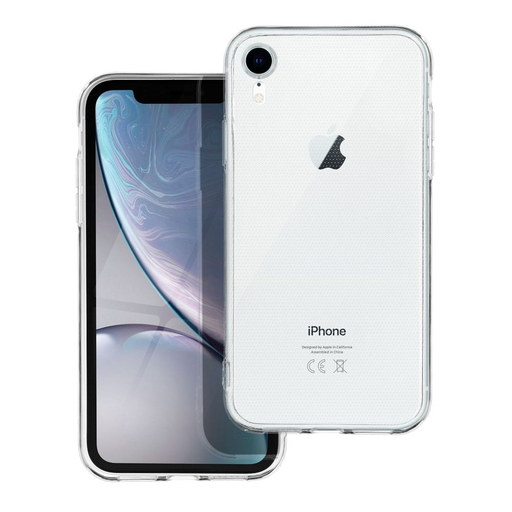 Átlátszó tok 2 mm-es IPHONE XR (kameravédelem) átlátszó tok