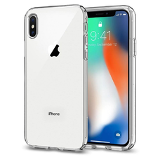 CLEAR 2 mm tok iPhone X / XS számára, átlátszó tok