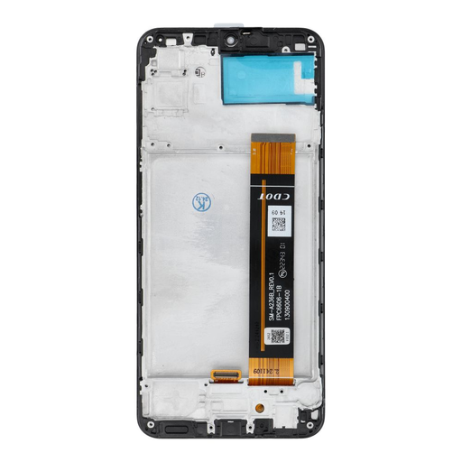 NCC LCD kijelző SAMSUNG A23 5G A236 B/U/E OEM kerettel
