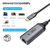 Tech-protect Ultraboost Adapter Type-c To Ethernet Rj45 1000mbps Fekete - 0. kép