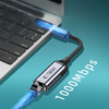 Tech-protect Ultraboost Adapter Type-c To Ethernet Rj45 1000mbps Fekete - 1. kép