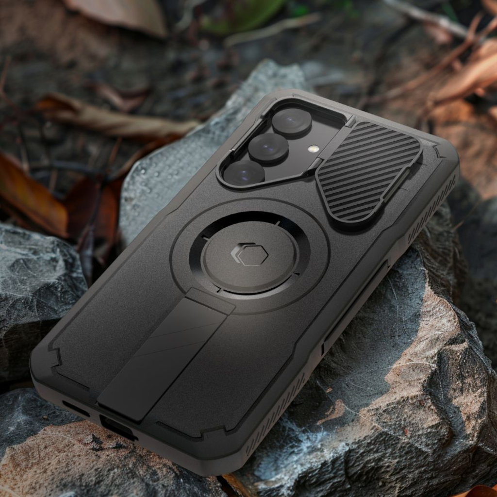 Tech-Protect Kevlar Magsafe+ Galaxy S25+ Plus Fekete tok - 7