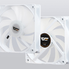 Darkflash C7 számítógépes ventilátor 3 az 1-ben (fehér) - 3. kép