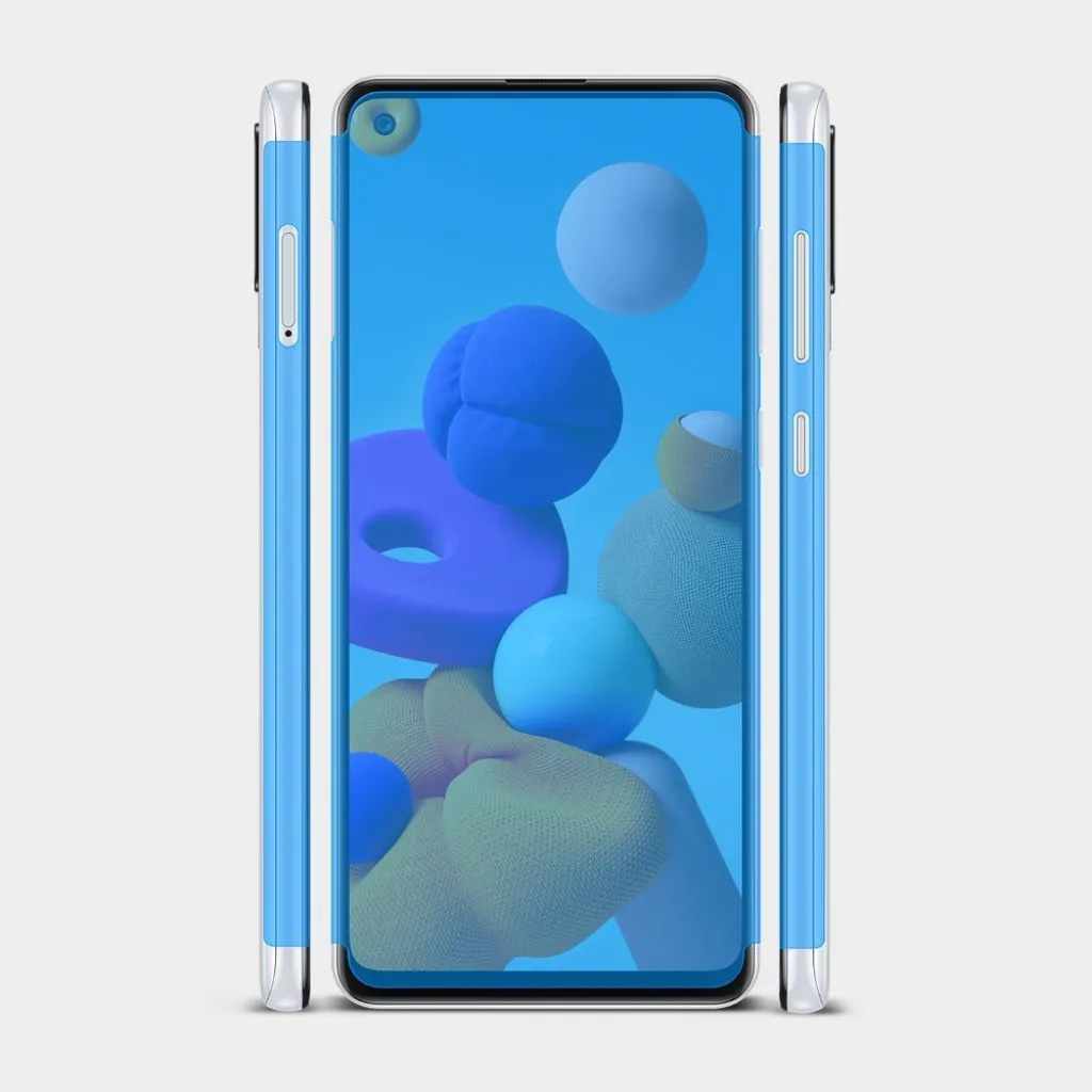 Ringke Dual Easy 2x kijelzővédő PET fólia Samsung Galaxy A21S (DWSG0012) - 11