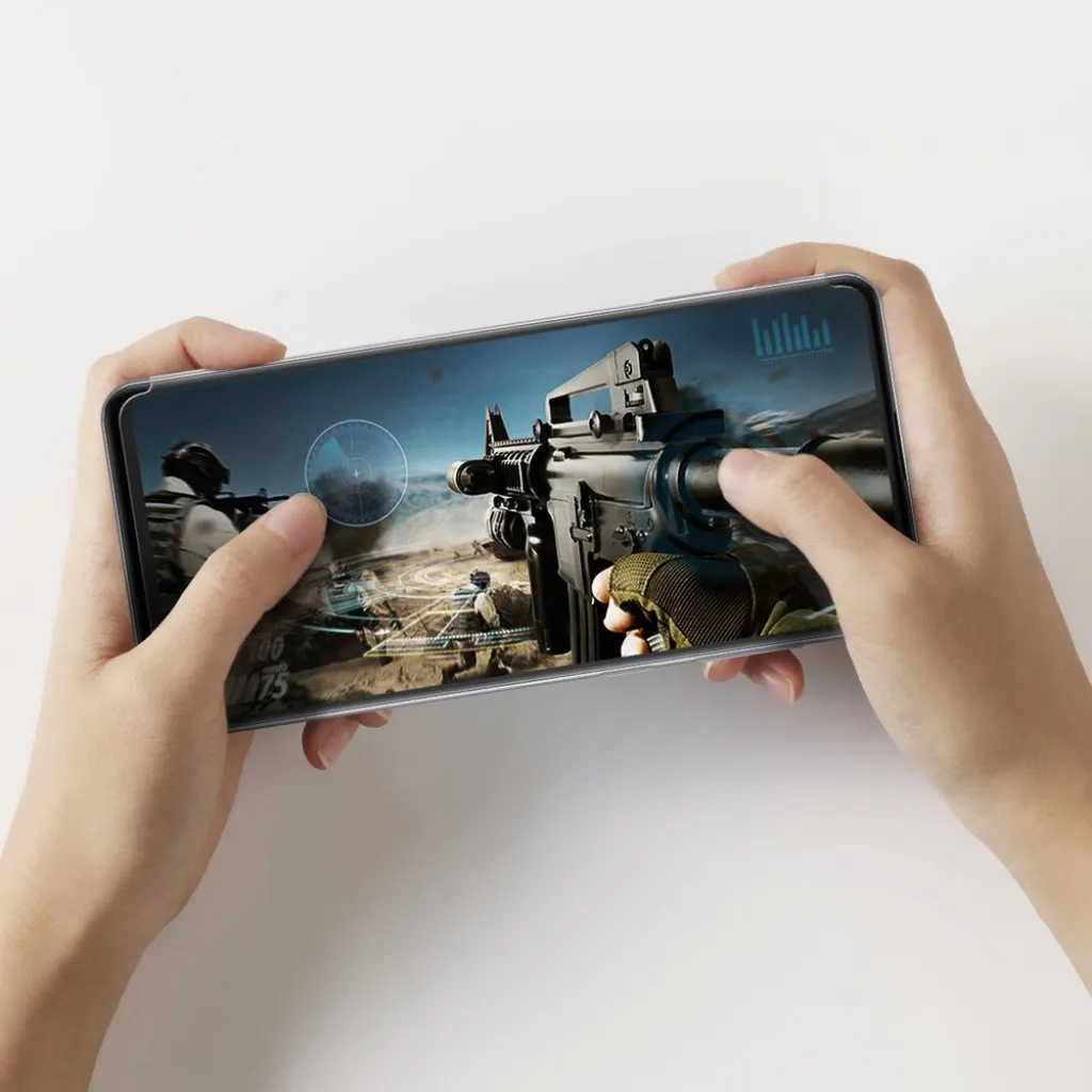 Ringke Dual Easy 2x kijelzővédő PET fólia Samsung Galaxy A21S (DWSG0012) - 8