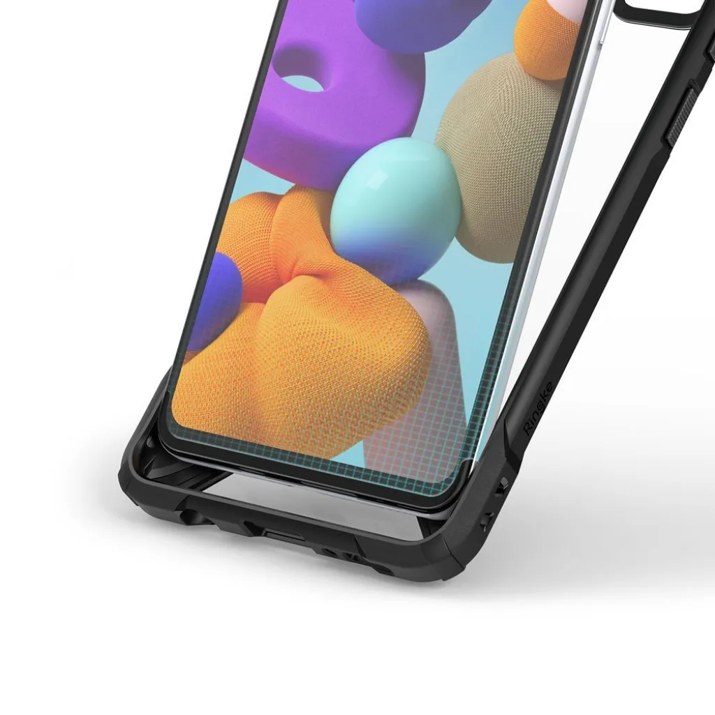 Ringke Dual Easy 2x kijelzővédő PET fólia Samsung Galaxy A21S (DWSG0012) - 10