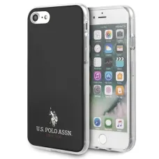 U.S. POLO ASSN. Shiny Collection USHCI8TPUBK tok iPhone 7/8/SE 2020 fekete