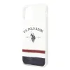 U.S. POLO ASSN. Tricolor Pattern Collection USHCN58PCSTRB tok iPhone 11 Pro fehér - 1. kép