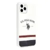 U.S. POLO ASSN. Tricolor Pattern Collection USHCN58PCSTRB tok iPhone 11 Pro fehér - 3. kép