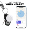 MiLi GPS Bluetooth MiTag Tracker HD-P16 Apple + kulcstartó fekete - 1. kép